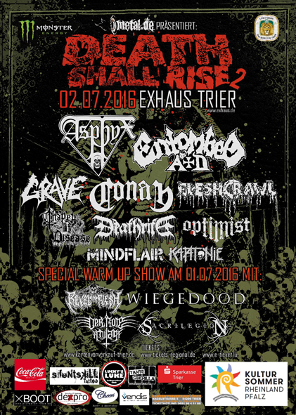 Death Shall Rise Flyer